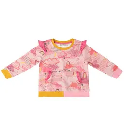 Marraine Kids Marraine Kids Sweatshirt mit Rüschen "Rainbow Star" – Produktbild 1 von 1