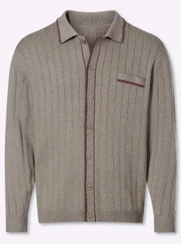 marco donati Strickjacke sesam-meliert – Produktbild 1 von 1