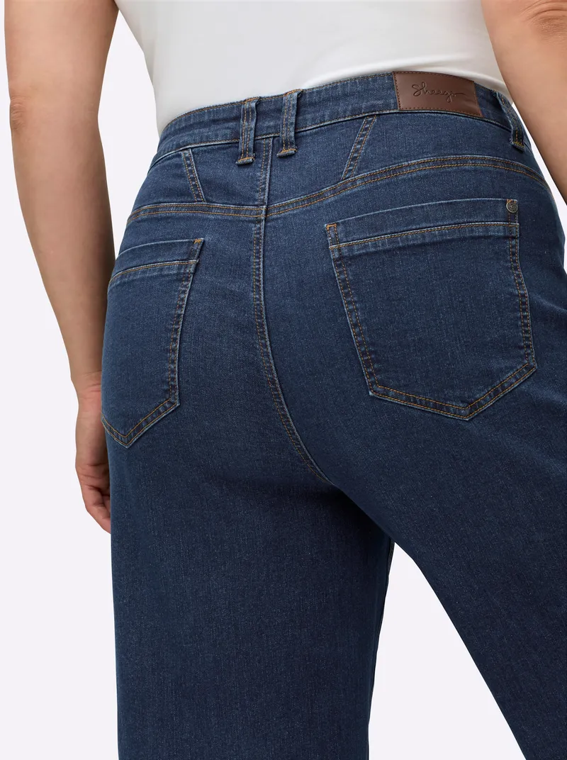 sheego Jeans blue-stone-washed, Blue-stone-washed, – Produktbild 2 von 2