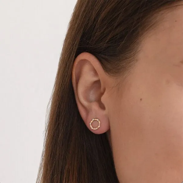 Eppi Eppi Karmaohrringe in Silber und mit Diamanten Hart, Gold, – Produktbild 4 von 4