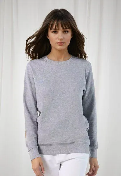 TORLAND TORLAND Leichter Pullover aus Bio-Baumwolle | PUNO, Grau (grey melange), – Produktbild 2 von 4