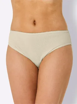Witt Bikinislip steingrau + sand + bordeaux – Produktbild 1 von 1