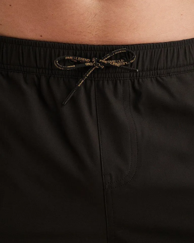 PME Legend PME Legend Badeshorts AIRFRAME SWIMSHORTS BIG LOGO PRINT, Schwarz, – Produktbild 3 von 5