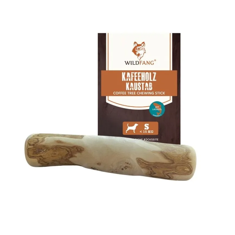 Wildfang Wildfang ® Kaffeeholz Kaustab mit Lachsöl 1 S – Produktbild 1 von 2