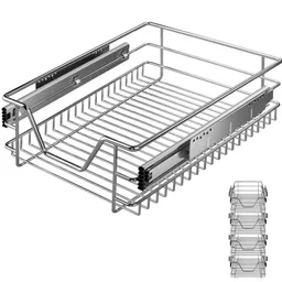 Casaria® Teleskopschublade 4er-Set 40cm Schrankbreite Außenmaß – Produktbild 1 von 1