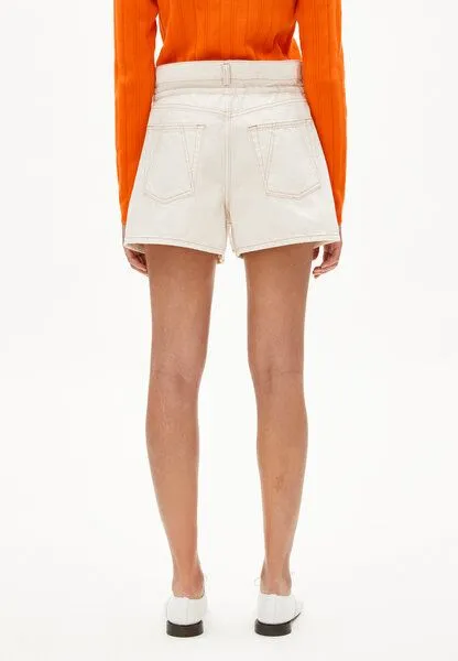 ARMEDANGELS ARMEDANGELS DAAFNE Damen Jeans Shorts aus Bio-Baumwoll Mix, Undyed, – Produktbild 2 von 4