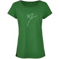 Brandless Brandless Basic Bio T-Shirt (ladies) Nr.2 Rotkehlchen GOTS 155g/m², Grün, – Produktbild 1 von 1