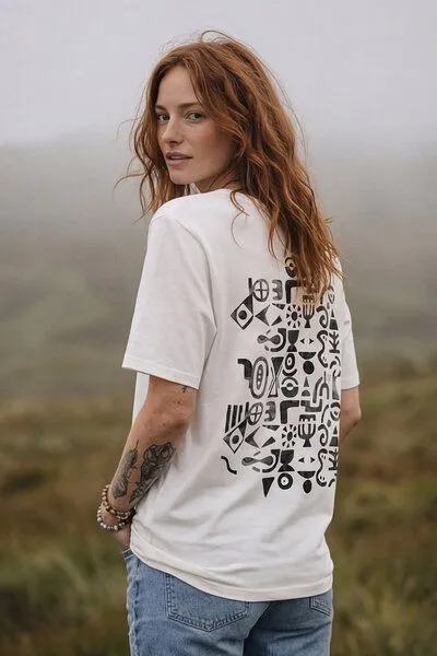 KOKOworld KOKOworld T-Shirt Crow, Nature sun&soil (natur), – Produktbild 2 von 4