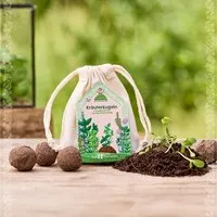 Die Stadtgärtner Die Stadtgärtner Kräuterkugeln – Saatkugeln mit Kräutern I Samenbomben mit Kräutern I Seedbombs I Geschenk für den Garten – Produktbild 1 von 1