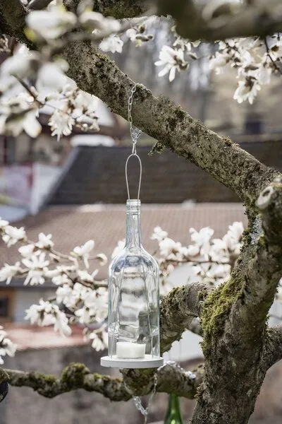 MaBe MaBe hängeWINDLICHT® aus der 1,5l Bordeauxform, Transparent, – Produktbild 3 von 4