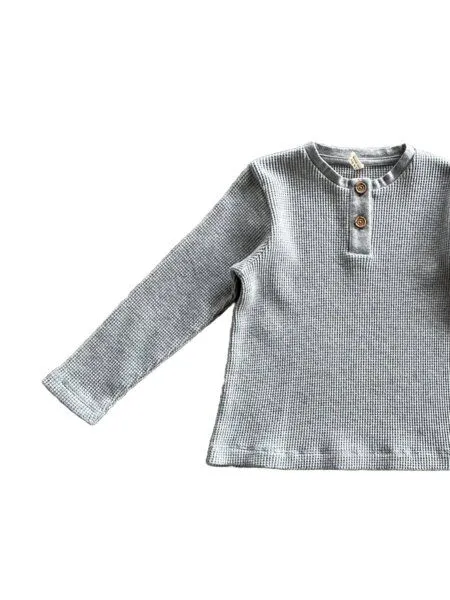 PETER JO PETER JO Langarmshirt Wendy, Grau, – Produktbild 2 von 4