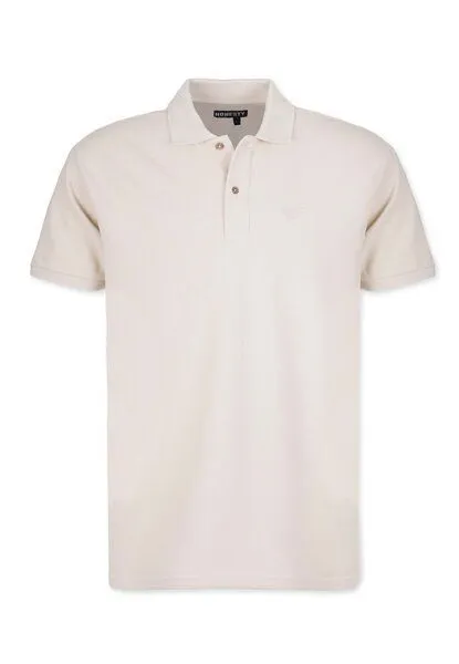 Honesty Rules Honesty Rules Basic Polo Shirt, Cream, – Produktbild 2 von 4