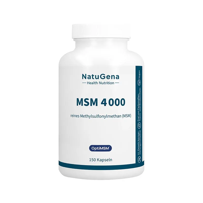 NatuGena NatuGena MSM 4000 Kapseln vegan – Produktbild 2 von 2
