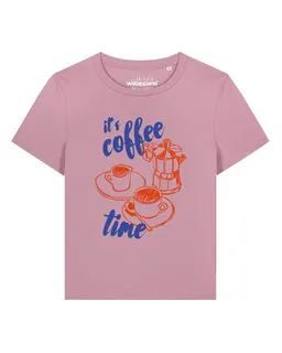 watapparel watapparel T-Shirt Frauen Its coffee time – Produktbild 1 von 1