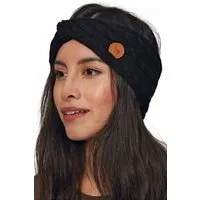 Apu Kuntur Apu Kuntur Alpaka Stirnband SUAVE Twist aus 100% Baby Alpaka, Schwarz, – Produktbild 1 von 1