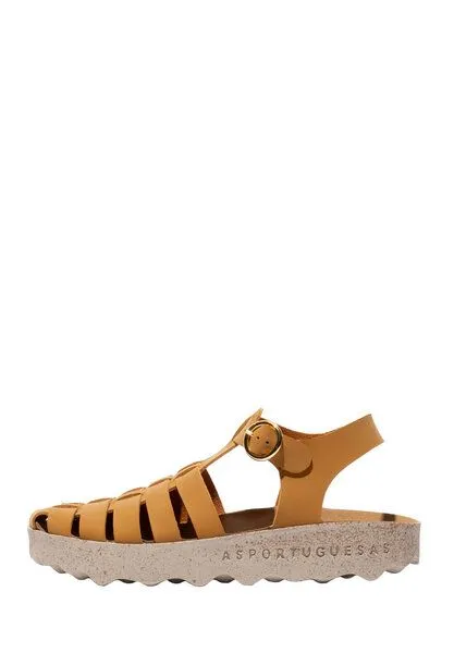 ASPORTUGUESAS ASPORTUGUESAS Damen Sommerschuh Calix, Camel, – Produktbild 3 von 4