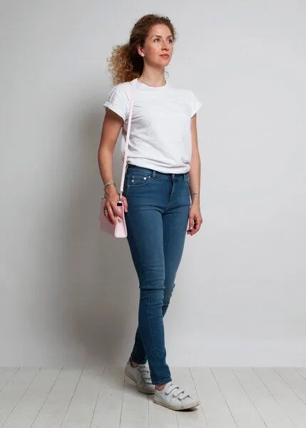 MUD Jeans MUD Jeans Jeans Skinny Fit - Hazen - Pure Blue – Produktbild 1 von 8