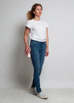 MUD Jeans MUD Jeans Jeans Skinny Fit - Hazen - Pure Blue – Produktbild 1 von 1