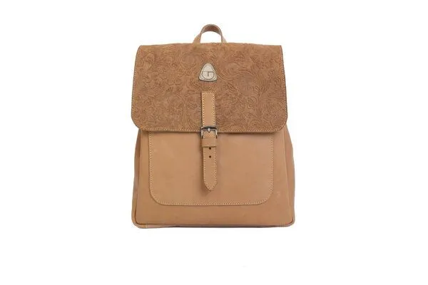 Ritagli di G Ritagli di G Damen Handgefertigter Rucksack Modell ELY Leder (mittelgroß) 100% Made in Italy – Produktbild 1 von 4