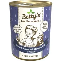 Betty's Landhausküche Betty's Landhausküche Huhn & Fasan mit Borretschöl 6x400 g – Produktbild 1 von 1