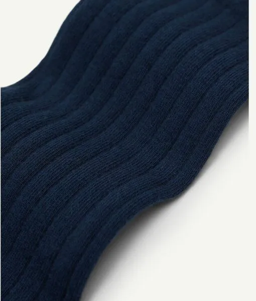 von Jungfeld von Jungfeld Gerippte Socken, Blau, – Produktbild 4 von 4