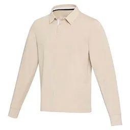 Elevate NXT Clyde Rugby Polo Sweatshirt Unisex, Oatmeal, XS – Produktbild 1 von 1