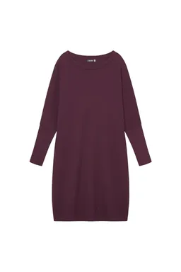 WiDDA WiDDA Damen vegan Kleid Santi Gestrickt Berry – Produktbild 1 von 1