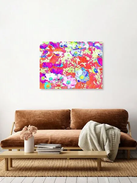 Photocircle Photocircle Poster / Leinwandbild - Floral Ecstasy – Produktbild 3 von 4