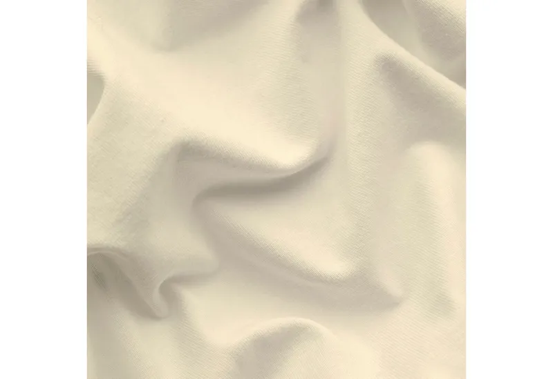 Schlafgut Schlafgut Spannbettlaken PURE TOPPER Bio-Baumwolle mit Elasthan 170 g/m² für Topper bis 10 cm, Jersey-Elasthan, Gummizug: rundum, (1 Stück), PREMIUM Laken für Matratzen bis 10 cm Höhe, dehnbar, blickdicht, Gelb, – Produktbild 5 von 5