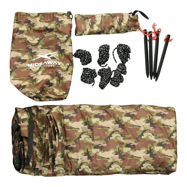 Hideaway Outfitters Hideaway Outfitters Hideaway UV Tarp 4 x 4 Meter, Zeltplane mit thermo Isolierung Camouflage – Produktbild 1 von 4