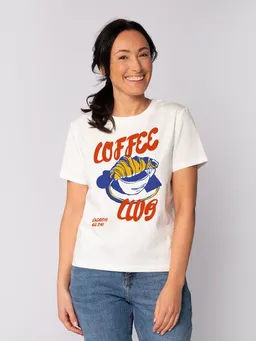 watapparel watapparel T-Shirt Frauen Coffee club – Produktbild 1 von 1