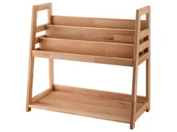 Infantil Infantil Kinderregal 'Montessori' B83xT38xH75cm, Bücherregal oben, Buche geölt – Produktbild 1 von 1