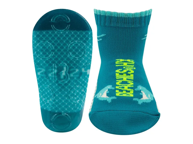 Ewers Kinder Beachies Strandsocken türkis Delfin Gr.25/27, Türkis, – Produktbild 1 von 2