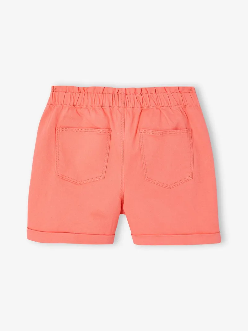 Vertbaudet Mädchen Shorts mit Dehnbund BASIC, Rosa, – Produktbild 2 von 4