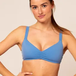 Woodlike Ocean Woodlike Ocean Ruffle Bikini Top - Uni – Produktbild 1 von 1