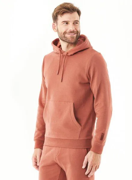 ORGANICATION ORGANICATION ESSENTIALS-HOOLDEN-Soft Touch Hoodie aus Bio-Baumwolle, Braun(cinnamon), – Produktbild 3 von 4
