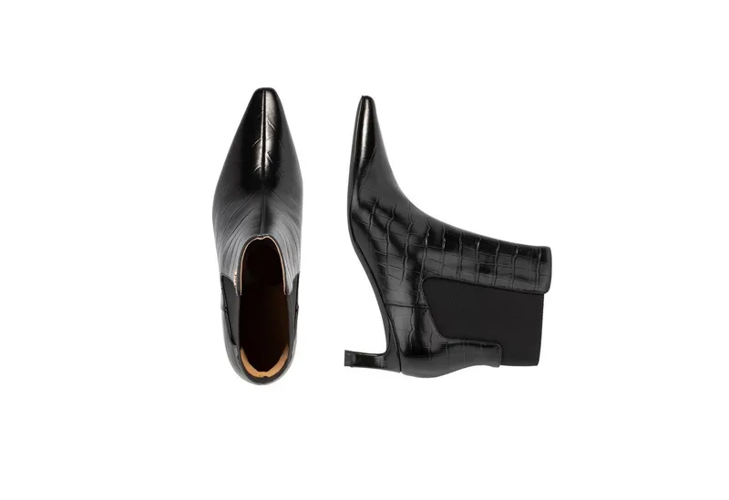 Joop! Joop! - Damen Stiefel Coccodrillo Tia Bootsschuh, Schwarz, – Produktbild 3 von 5