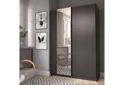 Home affaire Kleiderschrank Hildreth, Wäscheschrank, Schwebetüren, Versand nur 4,95! mit Spiegel, FSC®-zertifizierter Holzwerkstoff – Produktbild 1 von 1