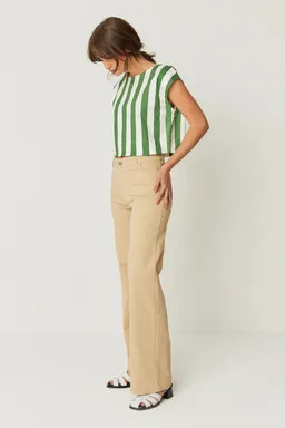 SKFK SKFK Damen vegan Hose Ainhize Beige – Produktbild 1 von 1