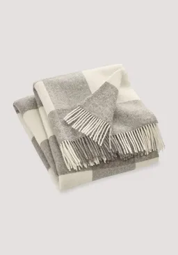 hessnatur hessnatur Plaid ANTONIA aus reiner Bio-Lambswool – Produktbild 1 von 1