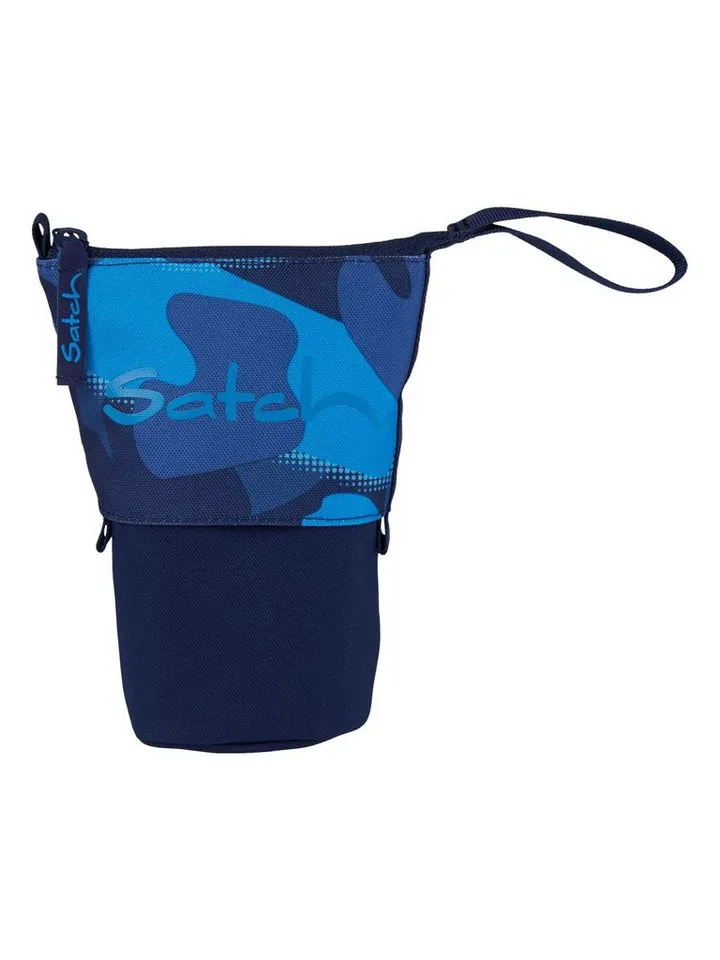 Satch Satch Federmäppchen Pencil Slider, (1-tlg), mit Slide‑Funktion, Blau, – Produktbild 1 von 2