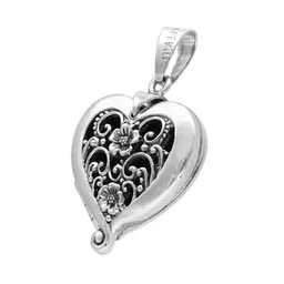 pakilia pakilia Silber Kette Herz Medaillon Fair-Trade und handmade – Produktbild 1 von 1