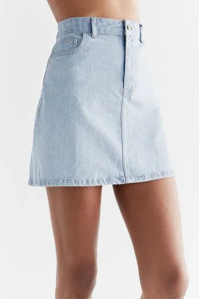 Evermind Evermind W's Skirt-WA2009, Light slate blue, – Produktbild 4 von 5