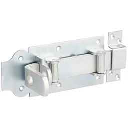 Alberts ALBERTS Rollen-Schlossriegel, m.flachem Griff, gerade, m.Schlaufe, disp., Platte 180x80mm – Produktbild 1 von 1