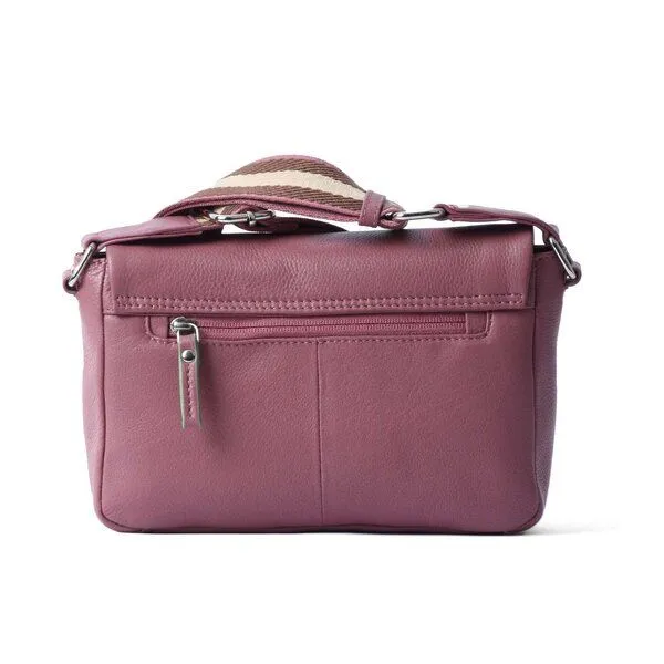Vargu Vargu Leder-Umhängetasche Sewen 1, Mauve, – Produktbild 4 von 4