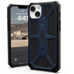 Urban Armor Gear Hülle für Apple iPhone 14 Plus, Urban Armor Gear, Monarch Kevlar, Marineblau – Produktbild 1 von 1