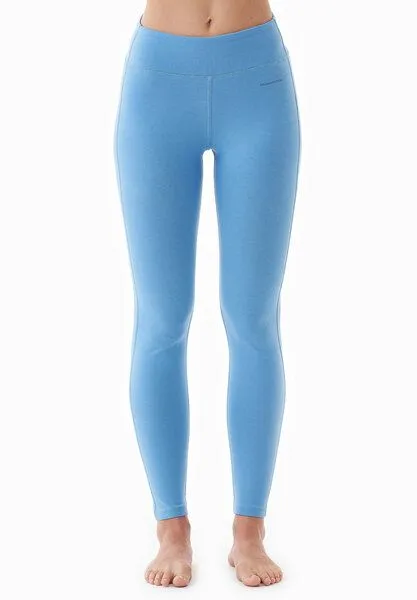 ORGANICATION ORGANICATION LENNA | High Waist Leggings aus Bio-Baumwolle, Blue fog, – Produktbild 2 von 4