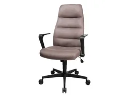 Topstar Topstar Bürodrehstuhl "Chairman 70" mit Armlehnen und Kunststofffußkreuz hellbraun – Produktbild 1 von 1