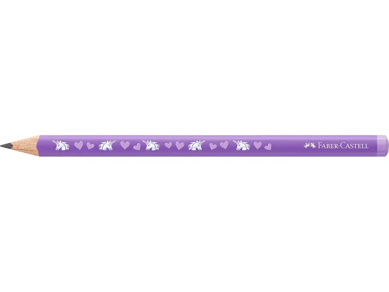 Faber-Castell Faber-Castell Jumbo-Bleistift "Einhorn" HB, violett – Produktbild 1 von 1