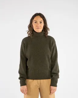 MATONA Matona Rollkragenpullover für Frauen mit Bio-Baumwolle und Lammwolle / Turtleneck Pullover – Produktbild 1 von 1